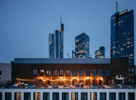 Ruby Louise Hotel Frankfurt，位于美因河畔法兰克福的酒店