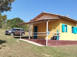 Chalé em frente ao Paredão da Canastra，位于圣罗克迪米纳斯的酒店