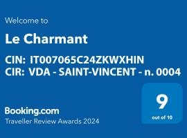 "Le Charmant" - CIR VDA-SAINT-VINCENT-n 0004，位于圣文森特的酒店