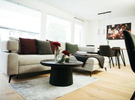 Feel Home Apartments 501 - Seeblick - Bergblick - Parkplatz，位于埃梅滕的低价酒店