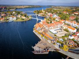 Avanti Resort Mikołajki , w centrum przy jeziorze i promenadzie, śniadanie , obiad lub obiadokolacja，位于米科瓦伊基的酒店