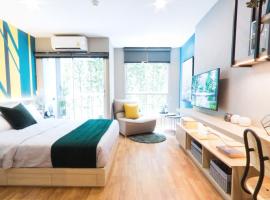 Cozy apartment near Don Mueang airport，位于Lak Si的酒店