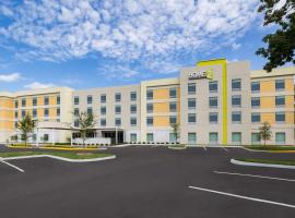 Home2 Suites By Hilton Virginia Beach Princess Anne，位于弗吉尼亚海滩的带停车场的酒店