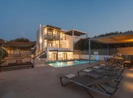 Cedar Forest Alyko Oceanfront 4BR Villa with Private Heated Pool & Beach Access