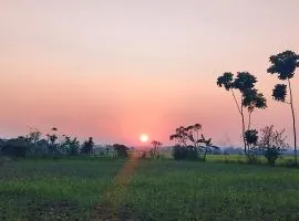 Rhino Land family Home Stay chitwan with garden