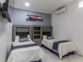 Suite de 2 recamaras con balcón en Centro 301