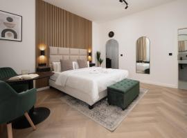 ROOMS Bremen -Super Zentrale Studio-Apartments HBF-Messe-&Ouml;VB Arena-City，位于不莱梅的带停车场的酒店