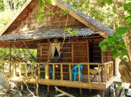 Raja 4 Nature Lodge，位于Pulau Birie的酒店