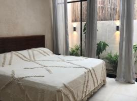 Stylish room in Punta Allen town，位于蓬·艾伦的酒店