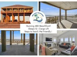 Bella Luna - Stunning 4BR Beachfront w Cargo Lift