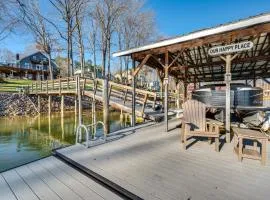 Private Boat Dock: Troutman Home on the Water!