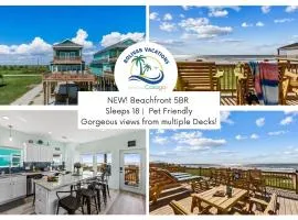 Mimosa Beach - Luxury Beachfront 5BR, Gorgeous views from multiple Decks