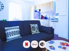 LE COCON, L'EXPERIENCE BIEN ETRE - Idéal Familles & Professionnels - Ultra Confort - Balcon - Au Calme - Wifi Fibre Optique - Netflix & Disney - Climatisé - Animaux Acceptés - Gare Chateaucreux à 500 m