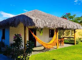 suite com ar-condicionado na Fullhausi Fortim，位于Barra (2)的酒店