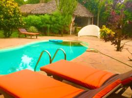 Cottage Shambala la Africa，位于Galu的酒店