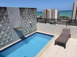 Apt 2 Quartos perfeito a 240 metros da praia