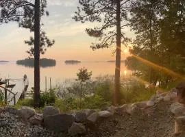 Gorgeous Views, Fishing at Private Cabin on Pelican Lake, Orr MN