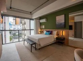 Xtay Oslo Florianópolis - Estúdios completos e bem decorados, em região privilegiada
