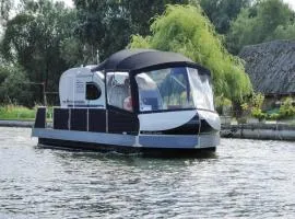 Houseboat on the Peene in Demmin
