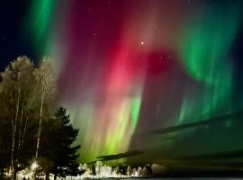 Humlehjarta Schweden Norrbotten Ferienhaus Ferienwohnung，位于Överkalix的酒店