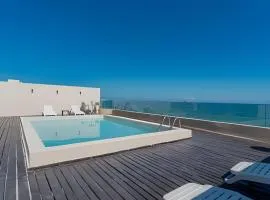 Depto de Playa con vista Alberca