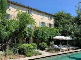 Le Mas Maillane, résidence du 18ème rénové, piscine et jardin privé