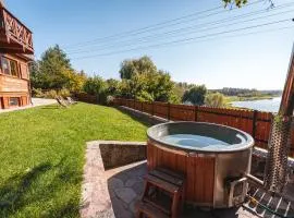 Bug Na Skarpie - Domek Wypoczynkowy z Jacuzzi i Kominkiem