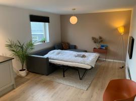 Central and modern apartment，位于哈马尔的酒店