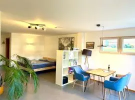 Helle Souterrain Wohnung in Laufnähe zum Wörthsee