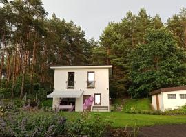 Cicho-Ciszej Dom całoroczny 7-osobowy，位于Gąsawa的酒店