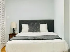 1 bedroom patio view with shared bathroom #2
