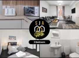 Peterhead Pad - SJA Stays - Modern 2 Bed Apartment，位于彼得黑德的酒店