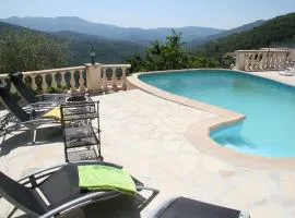 Villa avec vue et piscine privée