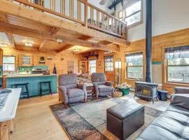 Deck, Fire Pit and Grill Log Cabin in Black Hawk
