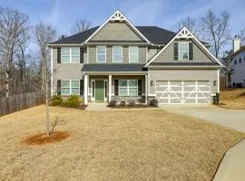 Patio with Fireplace Spacious Sharpsburg Home!