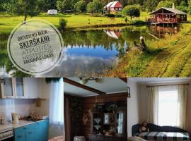 Brīvdienu māja Sker&scaron;kāni，位于克拉斯拉瓦的海滩酒店