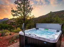 Hot tub Game room stargazing and mountain views at Happy Javelina