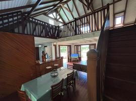 La villa créole de Vaughenlieu，位于拉芒坦的酒店