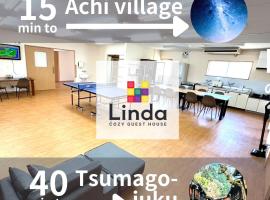 LINDA Guest House -- Great for long term stay with family and friends!Enough Playing Guest House，位于饭田市的酒店