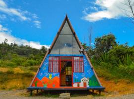 El encanto de R&aacute;quira，位于La Candelaria的木屋