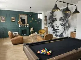 GÎTE L'industriel, appartement privé en Duplex, à 10 minutes des plages
