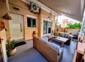 New & modern apt near Heraklion-airport & sea