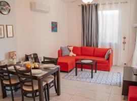 Cozy 1 bedroom apartment in walking distance to the municipal beach，位于帕福斯的宠物友好酒店