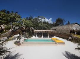 Tiki Beach Moorea , Piscine & Petit Déjeuner，位于Temae的酒店