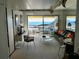 Studio vue mer climatisé, 2 à 4 pers., parking en option à Villeneuve-Loubet Plage - FR-1-252A-131