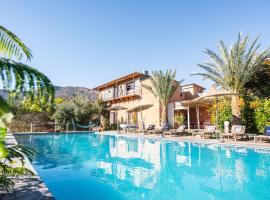 Riad de l'Olivier - Paradise Valley，位于Aksri的摩洛哥传统庭院