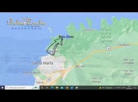 Hotel Tayrona Bahia Concha1，位于Balneario de Villa Concha的酒店