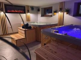 Apartamenty Wisła Krzywa 8, wanna z hydromasażem, basen zewnętrzny，位于维斯瓦的住宿