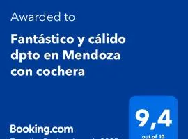 Fantástico y cálido dpto en Mendoza con cochera