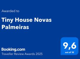 Tiny House Novas Palmeiras，位于弗洛里亚诺波利斯的酒店